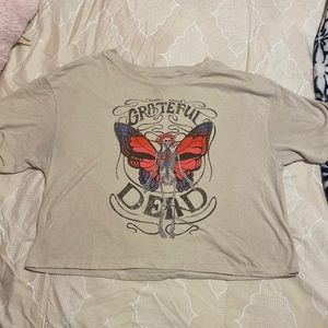 Grateful Dead Crop T Shirt